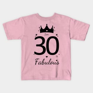 30th birthday Kids T-Shirt